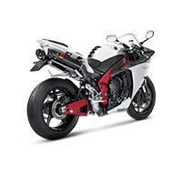 Akrapovic 2 Slip On Carbono aprobado YZF R1 2013