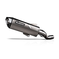 Akrapovic Acier Homologué Slip On X-Max 125 2025