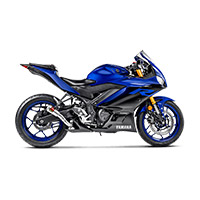 アクラポビッチスリップオンGPスタイルスチールレーシングYZF R3 - 2