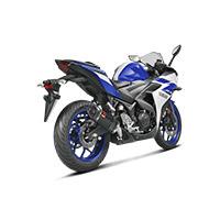 アクラポビッチスリップオンカーボン承認YZF R3 2016 - 3