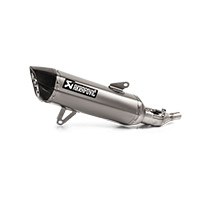Akrapovic Slip On Steel Approved Tricity 300