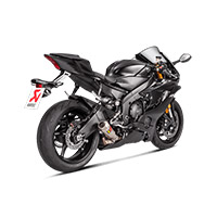 アクラポビッチスリップオンGPスタイルチタンレーシングYZF R6 - 3