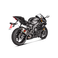 Slip On Akrapovic titanio Euro 4 YZF R6 2017 - 3