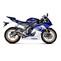 アクラポビッチスリップオンチタン承認YZF R6 2015