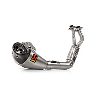 Escape Akrapovic acero aprobado Tracer 700 2020