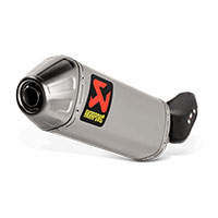 Akrapovic Slip On Titanium Yamaha Tenere 700 2019