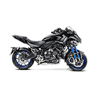 Escape Akrapovic aprobado acero Yamaha Niken 900