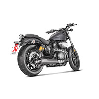 Akrapovic Slip On Steel Approved Black Xv950 2019 - 4