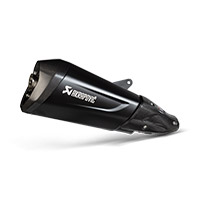 Slip On negro homologado Akrapovic Vespa GTS 300