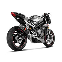 Akrapovic Slip On Carbon Triumph Street Triple - 3