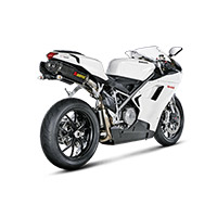 Akrapovic Racing Carbon Slip On Paar Ducati 848/EVO - 3