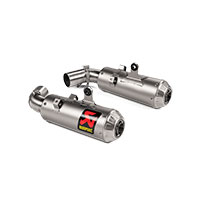 Akrapovic Slip On Titane Ducati Hypermotard 950