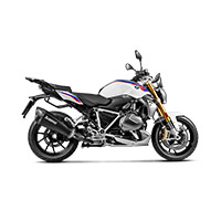 アクラポビッチスリップオンチタンCEブラックBmw R1250R