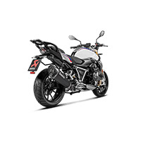 アクラポビッチスリップオンチタンCEブラックBmw R1250R - 3