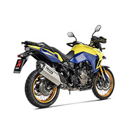 アクラポビッチ チタン ユーロ 5 スリップオン V-Strom 800DE - 3