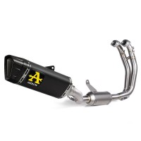 Kit Completo Arrow Pista Dark Titanio Racing Tuono 457