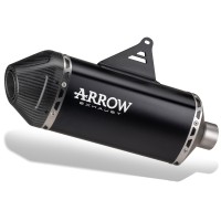 Arrow Explorer Dark Approved Slip On Transalp 750