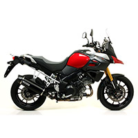 Arrow Race-Tech Aluminio oscuro Slip On V-Strom 1050 - 2