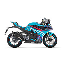 アロー インディレース エボ ダーク スリップオン CF モト 450NK - img 2
