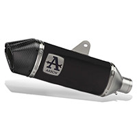 Arrow Veloce Dark Titanium Racing Slip-On MTS V4