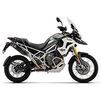 Arrow Veloce Dark ECE Oem Slip On Tiger 1200 - 2