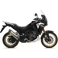 Arrow Race-Tech ECE Aluminium Foncé Slip On CRF1100L - 2