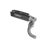 Arrow Round Sil Titane Noir Racing Panigale V2 2025