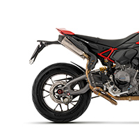 Arrow Round Racing Slip Ons Hypermotard V2