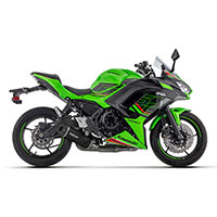 Arrow Indy Race Evo Dark Aluminum Ece Kit Ninja 650 - 2