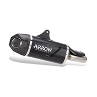 Arrow Indy Race Evo Ece Dark Aluminium Slip On Trk 502x