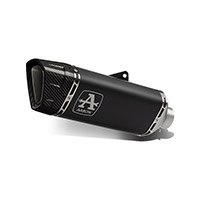 Arrow Pista Dark Titanium Racing Slip On Cb750 Hornet