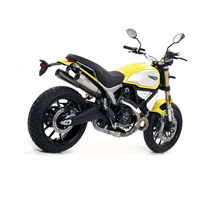 Arrow Pro-Race Schalldämpfer (rechts & links) Inox Nichrom Dunkelbraun Ducati Scrambler 1100 2018 - 3