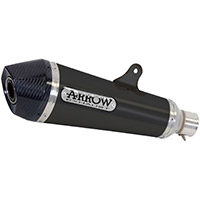 Arrow X Kone Inox Nero Fondello Carby Yamaha MT07