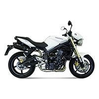 Slip On Mivv Suono Black CE 2 STREET TRIPLE 2009