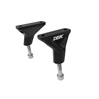 Kit de Supports de Silencieux Dbk Panigale/SF V2 2025 noir