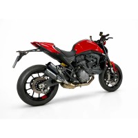 Escape de carreras IXRACE DCX2 de carbono forjado para Monster 937