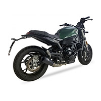 Ixil Race Xtrem Black Slip On Benelli Leoncino 800 - 4