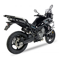 Ixil Race XTrem ブラック スリップ オン CF Moto 800 Mt - 4