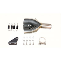Ixil Race XTrem ブラック ECE 2 スリップオン ホーネット 750 2025 - img 2