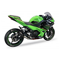 Ixil Race XTrem ブラック ユーロ 5 スリップオン Kawasaki Z400 - 3