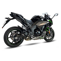 Ixil Race Xtrem ブラック ECE スリップオン Ninja 1000 SX - 3