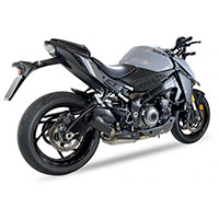 Ixil Race XTrem ブラック ECE スリップオンスズキ GSX-S 950 - 3