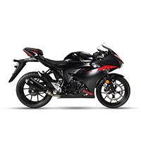 Ixil Race XTrem ブラック ECE スリップオンスズキ GSX-S 125 - 3