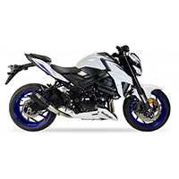 Ixil Race XTrem ブラック ECE スリップオンスズキ GSX-S 750 - 2