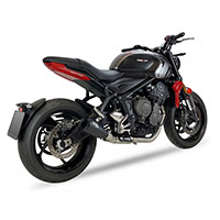 Ixil Race Xtrem Black Full Exhaust Trident 660 - 4