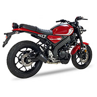 Ixil Race XTrem ブラック フルエキゾースト ヤマハ XSR 125 - 4