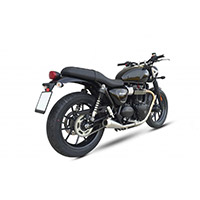 Ixil Ironhead Conical Steel 2 Slip Ons Street Twin 900 - 3