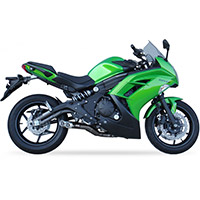 イクシル デュアル ハイパーロー ブラック フルエキゾースト Versys 650