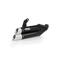Escape completo Ixil L3XB Dual Hyperlow Negro XSR 900