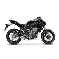 LeoVince One Evo Approved Exhaust MT-07 2021